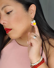 Cargar imagen en el visor de la galería, Jelly Heart - pendientes de metacrilato GRL POWER