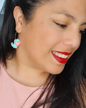 Cargar imagen en el visor de la galería, Dinonino - pendientes de metacrilato GRL POWER