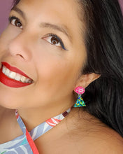 Cargar imagen en el visor de la galería, Pendientes Chichén Itzá - Viva la vida