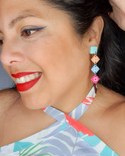 Cargar imagen en el visor de la galería, Pendientes Flower power - Viva la vida