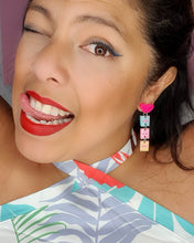 Cargar imagen en el visor de la galería, Pendientes Banderines - Viva la vida
