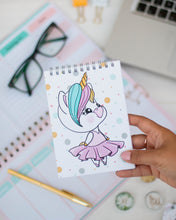 Cargar imagen en el visor de la galería, Libreta unicornio Aduchis bailarina