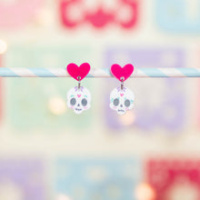 Cargar imagen en el visor de la galería, Pendientes La vida es un teatro - Viva la vida