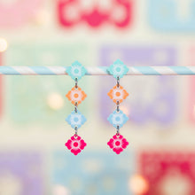 Cargar imagen en el visor de la galería, Pendientes Flower power - Viva la vida