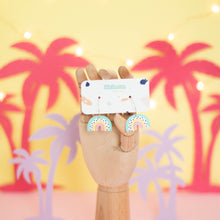 Cargar imagen en el visor de la galería, Pendientes Arcoiris Mint