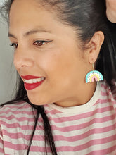 Cargar imagen en el visor de la galería, Pendientes Arcoiris Mint
