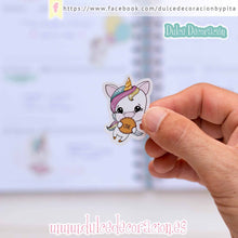 Cargar imagen en el visor de la galería, Stickers unicornio Aduchis