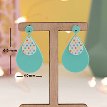 Cargar imagen en el visor de la galería, Gota turquesa maxi