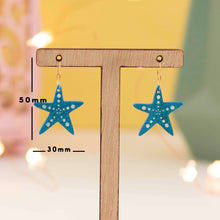 Cargar imagen en el visor de la galería, Estrellita de mar azul purpurina