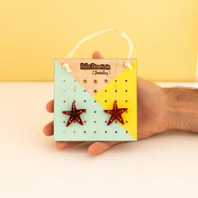 Cargar imagen en el visor de la galería, Estrellita de mar rojo espejo