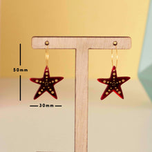 Cargar imagen en el visor de la galería, Estrellita de mar rojo espejo