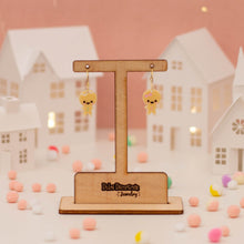 Cargar imagen en el visor de la galería, Pendiente galleta de jengibre