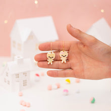 Cargar imagen en el visor de la galería, Pendiente galleta de jengibre