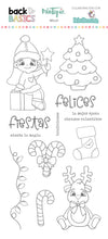 Cargar imagen en el visor de la galería, Sello Felices Fiestas by Dulce Decoración Back to Basics de Mintopía