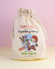 Cargar imagen en el visor de la galería, Bolsa navideña papa noel ROJO - Dulce Decoración
