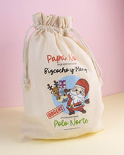 Cargar imagen en el visor de la galería, Bolsa navideña papa noel ROJO - Dulce Decoración
