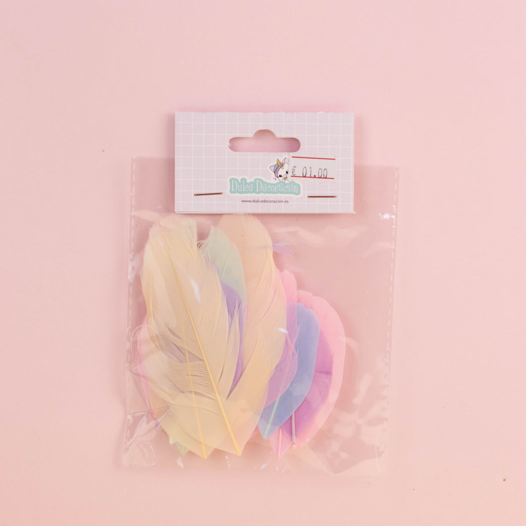 Plumas pastel