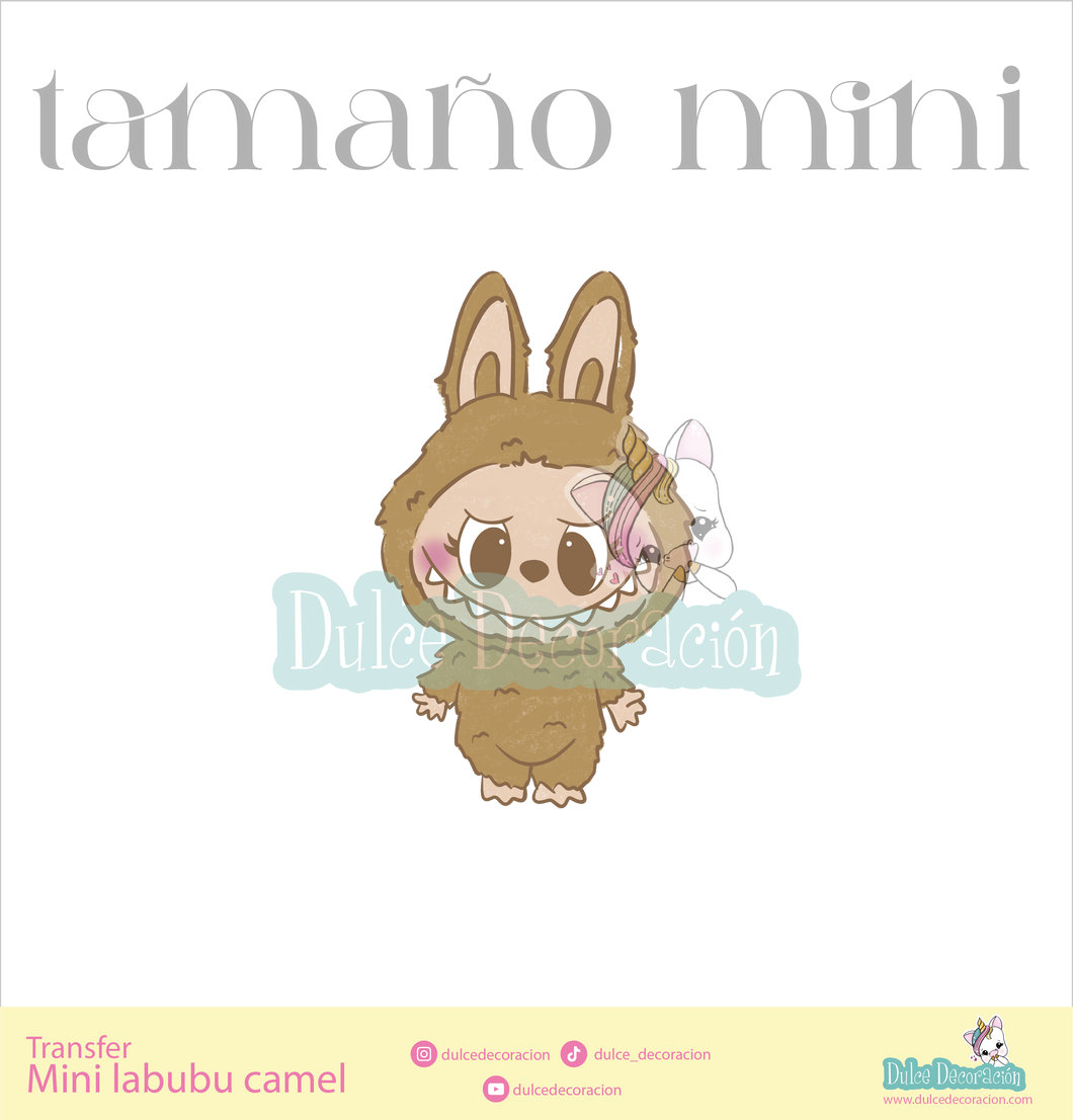 Mini labubu camel (TAMAÑO PEQUEÑO)