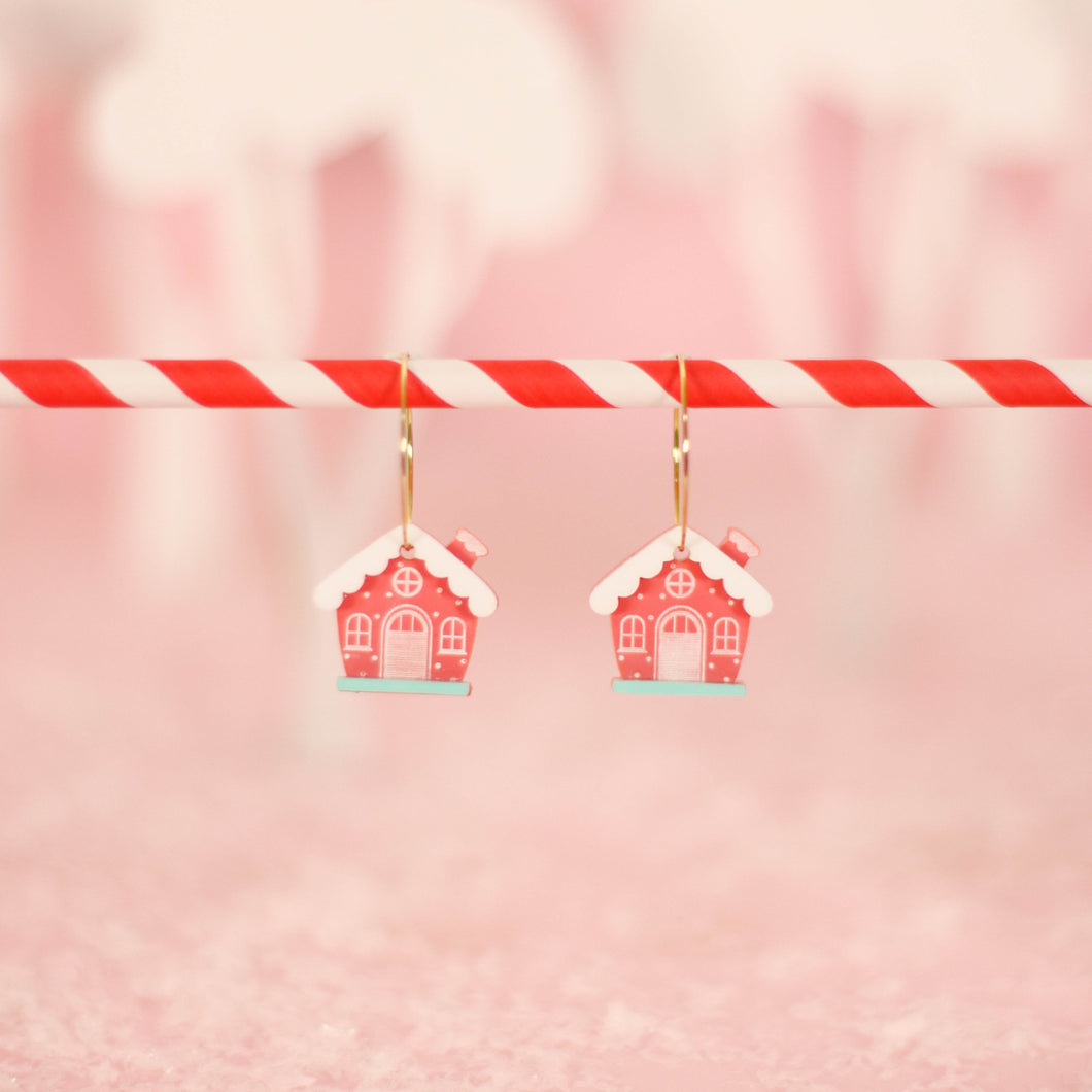 Pendientes Dulce casita - Colección Magia Dulce Decoración