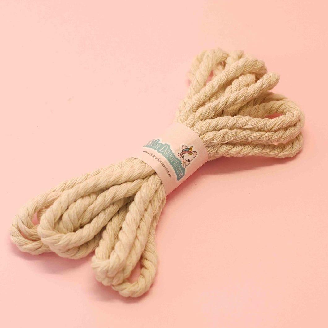 Hilo macramé 5 mm - Dulce Decoración