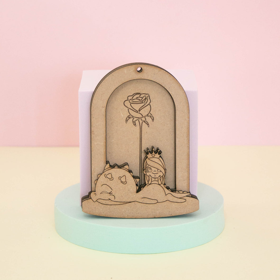 Shaker Dragón y princesa