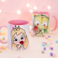 Cargar imagen en el visor de la galería, Taza &quot;El dragón de la princesa&quot;
