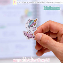 Cargar imagen en el visor de la galería, Stickers unicornio Aduchis
