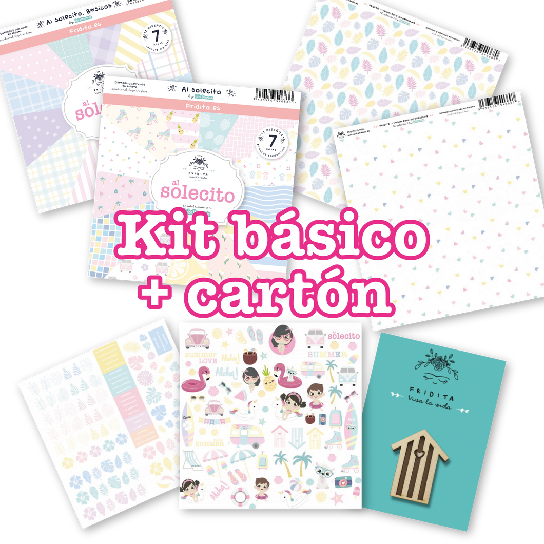 Kit curso Con un poquito de magia (incluye cartón ) - AL SOLECITO
