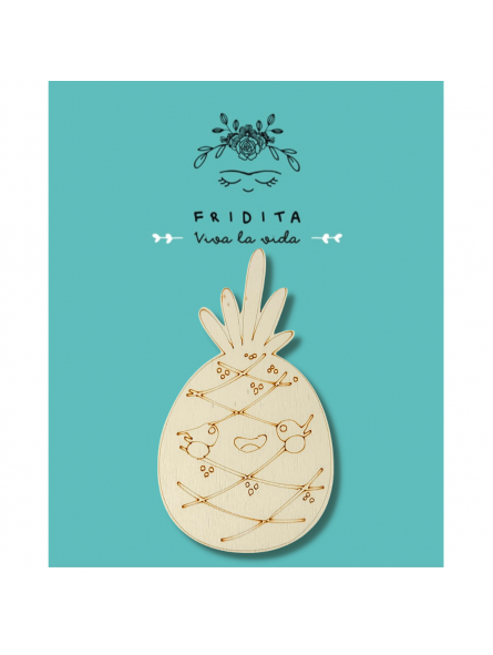 SILUETA 10cm AL SOLECITO- PIÑA