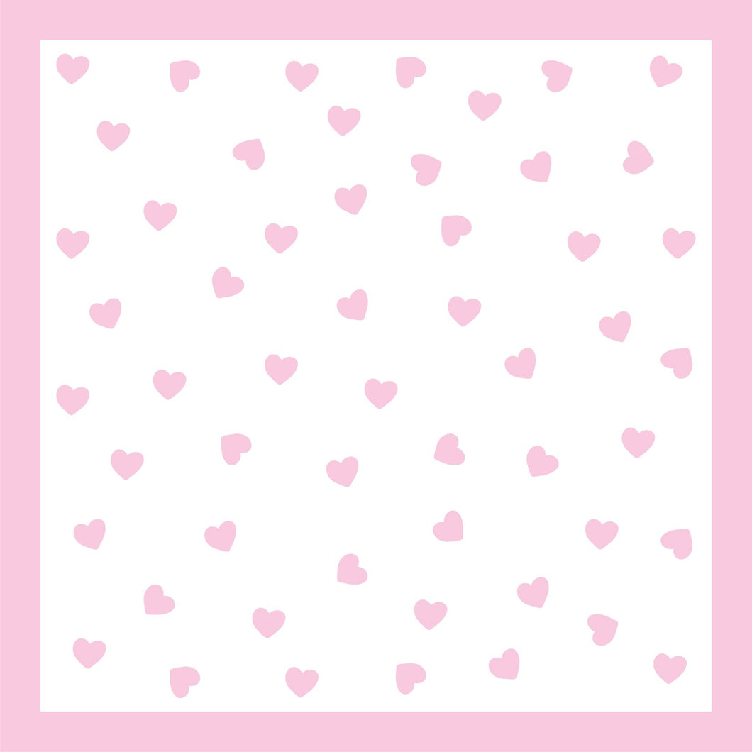 Stencil corazon mini